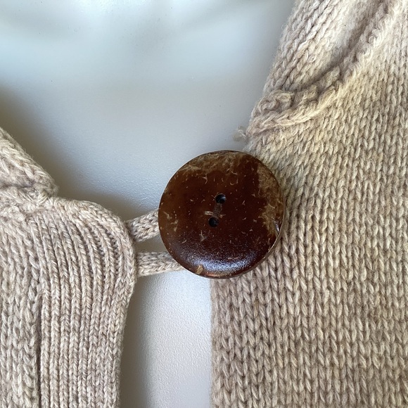 CHICO’S 100% LAMBSWOOL HOODED CARDIGAN SIZE 3 / XL - Picture 3 of 12